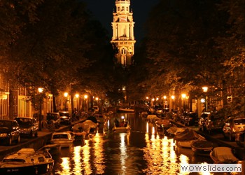 Canal & Zuiderkerk, Amsterdam