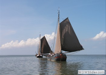 Sailing Wadden Sea, Netherlands