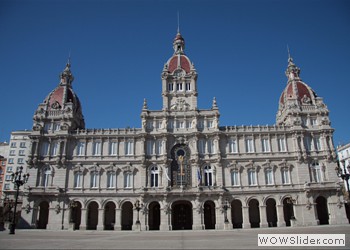 City Hall in A Coruña, Galicia